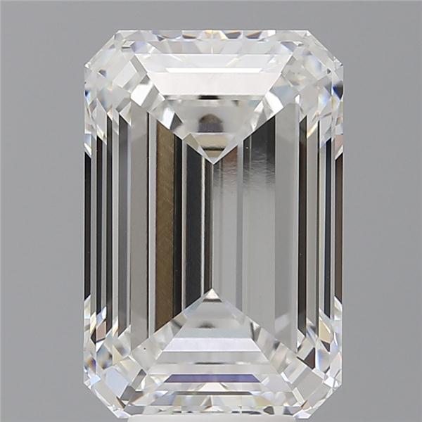 7.56 ct. emerald Lab Grown Diamond front image