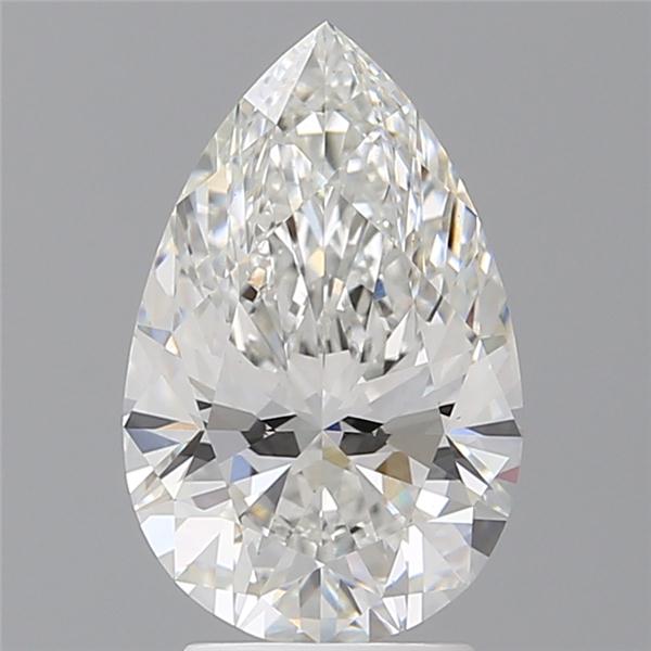 3.09 ct. pear Lab Grown Diamond front image