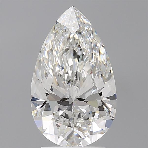 3.02 ct. pear Lab Grown Diamond front image
