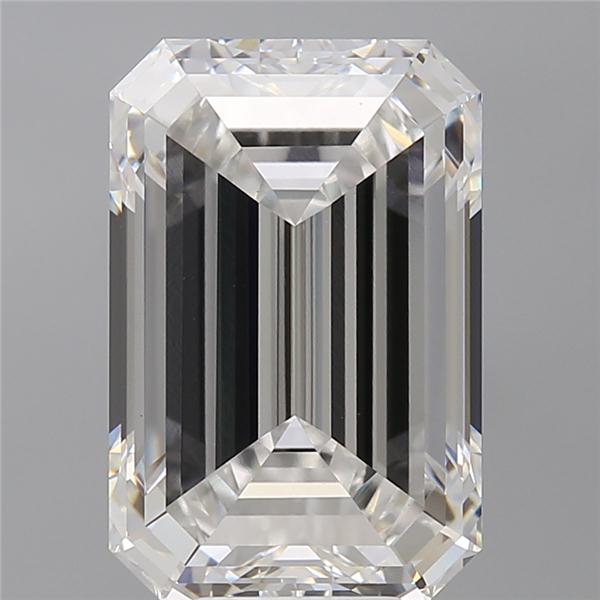 8.53 ct. emerald Lab Grown Diamond front image