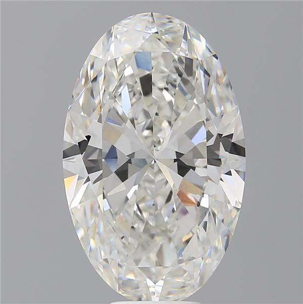 8.08 ct. oval Lab Grown Diamond front image