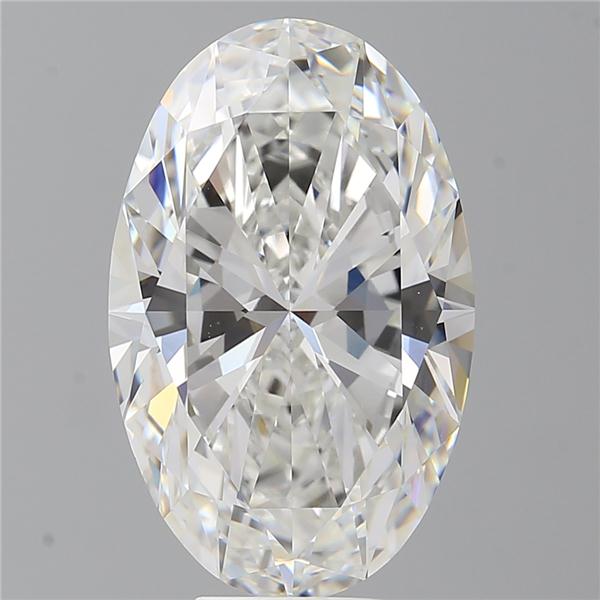 9.10 ct. oval Lab Grown Diamond front image