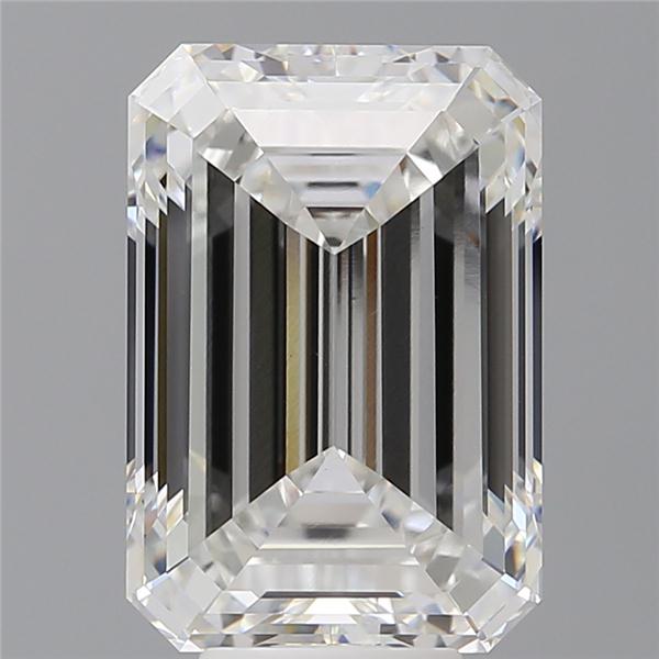 8.06 ct. emerald Lab Grown Diamond front image