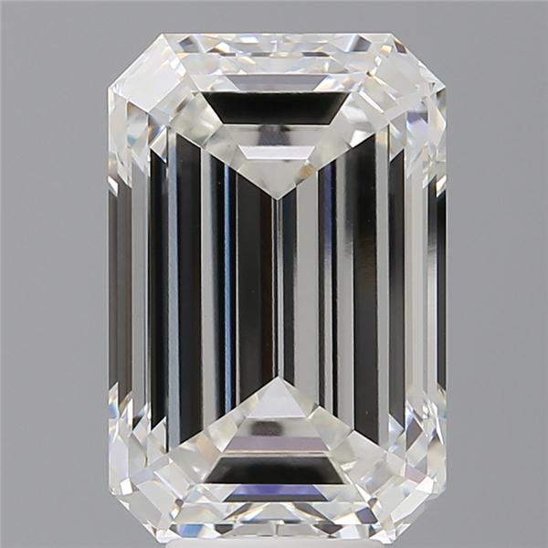 8.05 ct. emerald Lab Grown Diamond front image
