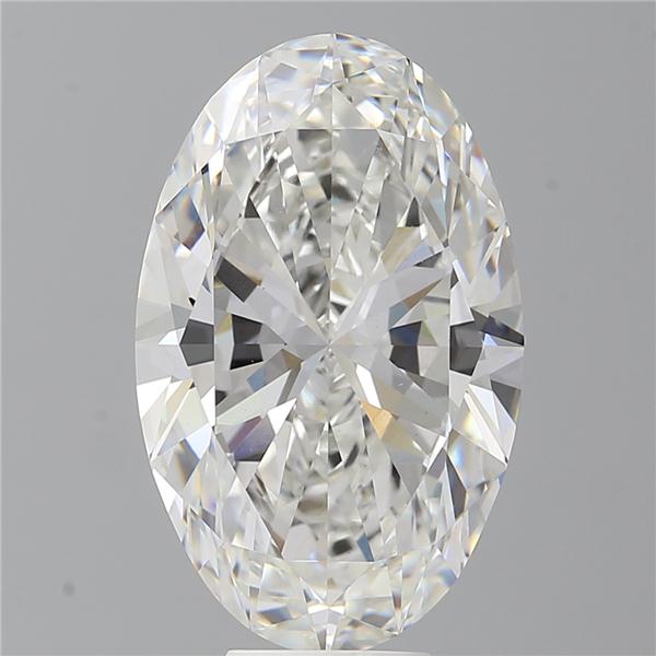 8.57 ct. oval Lab Grown Diamond front image