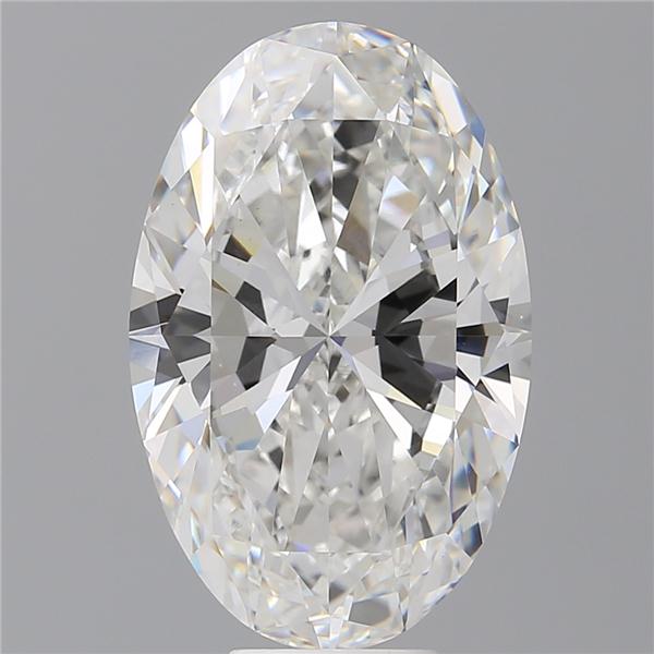 9.50 ct. oval Lab Grown Diamond front image