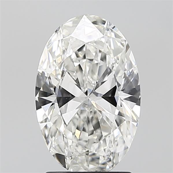 1.73 ct. oval Lab Grown Diamond front image