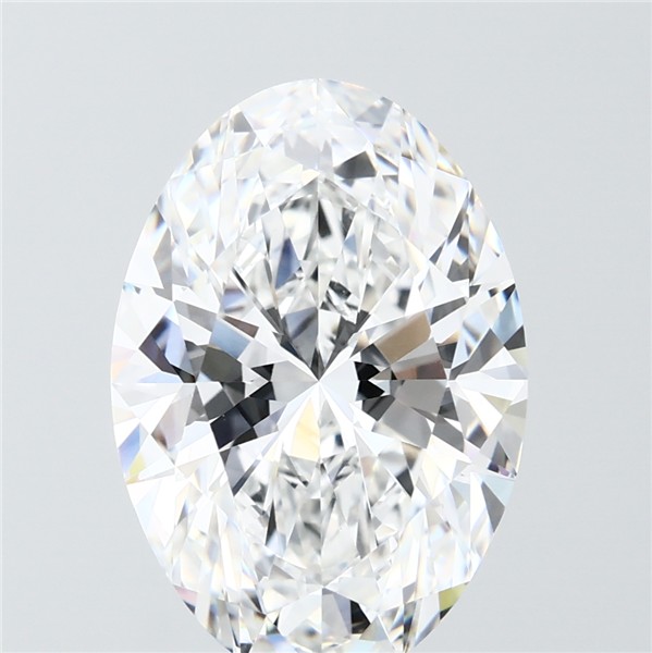 6.08 ct. oval Lab Grown Diamond front image