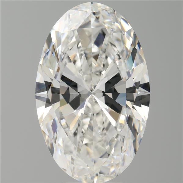 8.05 ct. oval Lab Grown Diamond front image
