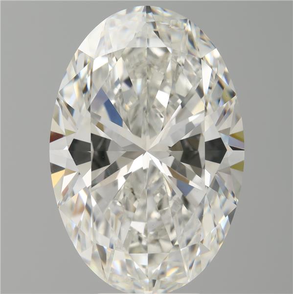 8.08 ct. oval Lab Grown Diamond front image