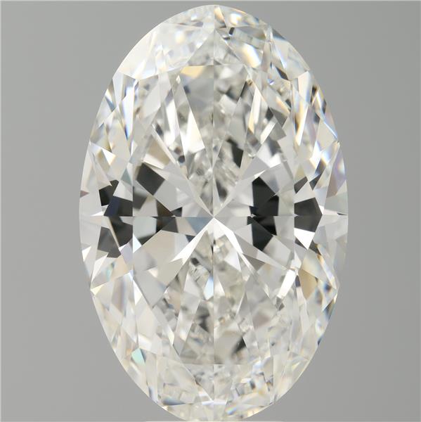 9.02 ct. oval Lab Grown Diamond front image