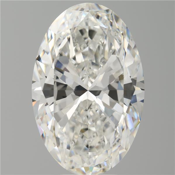 9.05 ct. oval Lab Grown Diamond front image
