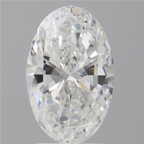 3.02 ct. oval Lab Grown Diamond front image