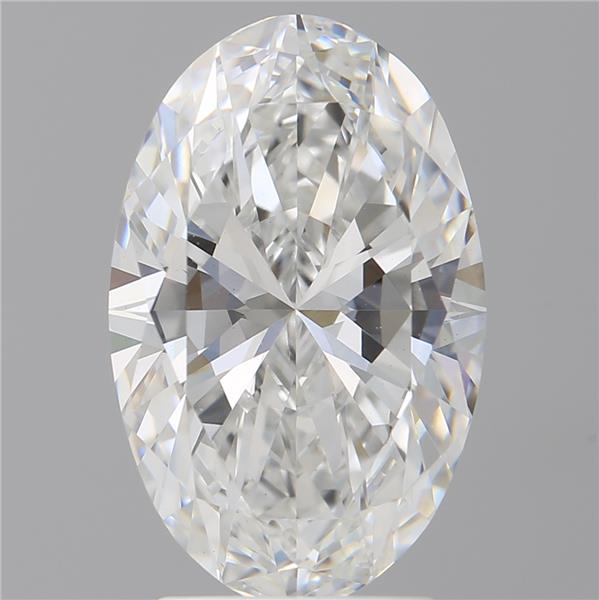 3.09 ct. oval Lab Grown Diamond front image