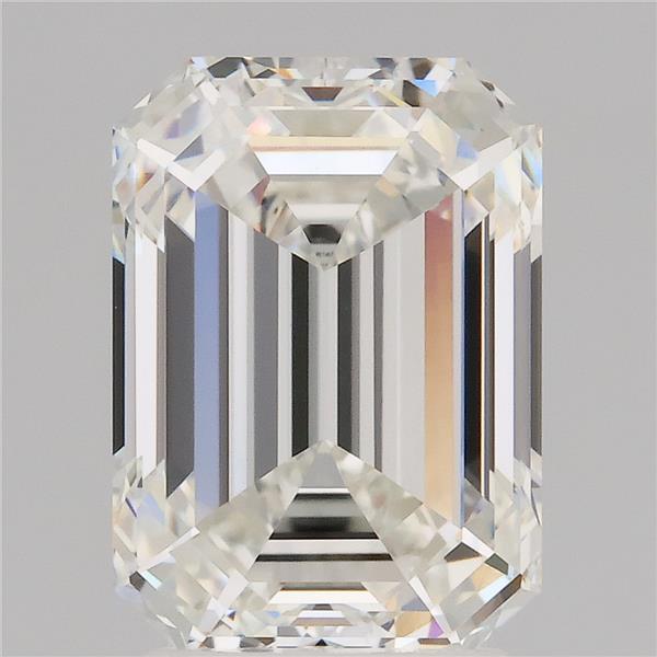 3.10 ct. emerald Lab Grown Diamond front image