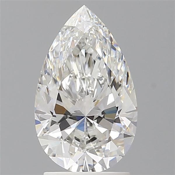 2.10 ct. pear Lab Grown Diamond front image