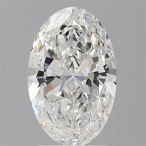 2.55 ct. oval Lab Grown Diamond front image