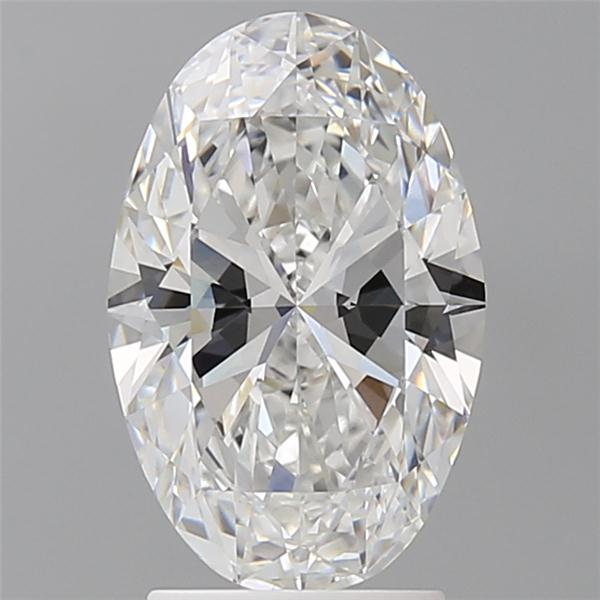 2.50 ct. oval Lab Grown Diamond front image
