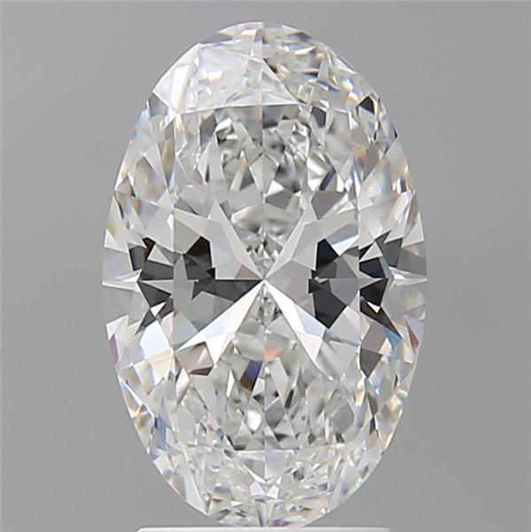 2.60 ct. oval Lab Grown Diamond front image