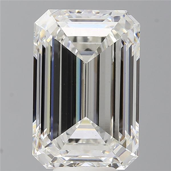 8.50 ct. emerald Lab Grown Diamond front image