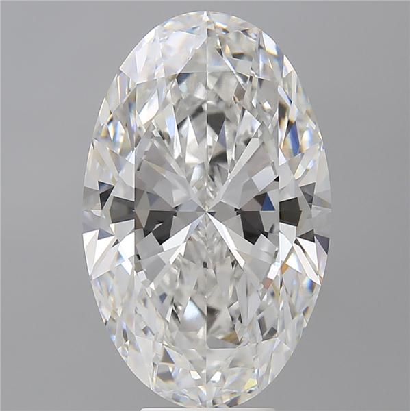 8.08 ct. oval Lab Grown Diamond front image
