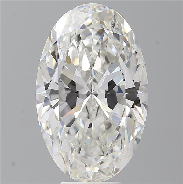 8.05 ct. oval Lab Grown Diamond front image