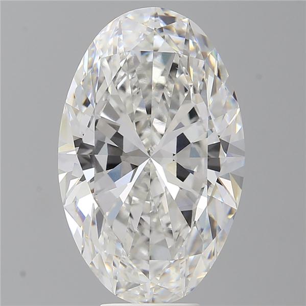 8.52 ct. oval Lab Grown Diamond front image