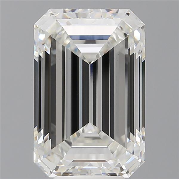 8.05 ct. emerald Lab Grown Diamond front image