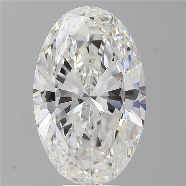 8.57 ct. oval Lab Grown Diamond front image