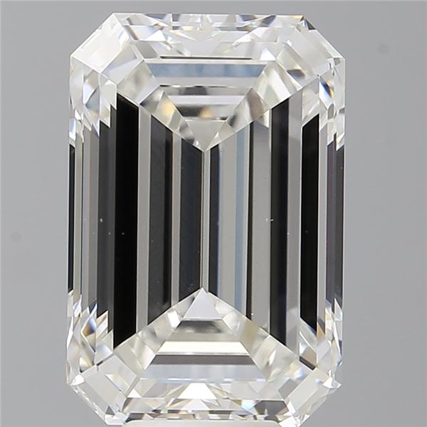 9.06 ct. emerald Lab Grown Diamond front image