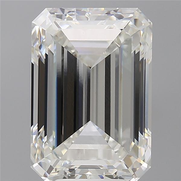 7.53 ct. emerald Lab Grown Diamond front image