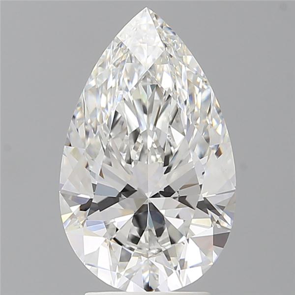 3.51 ct. pear Lab Grown Diamond front image