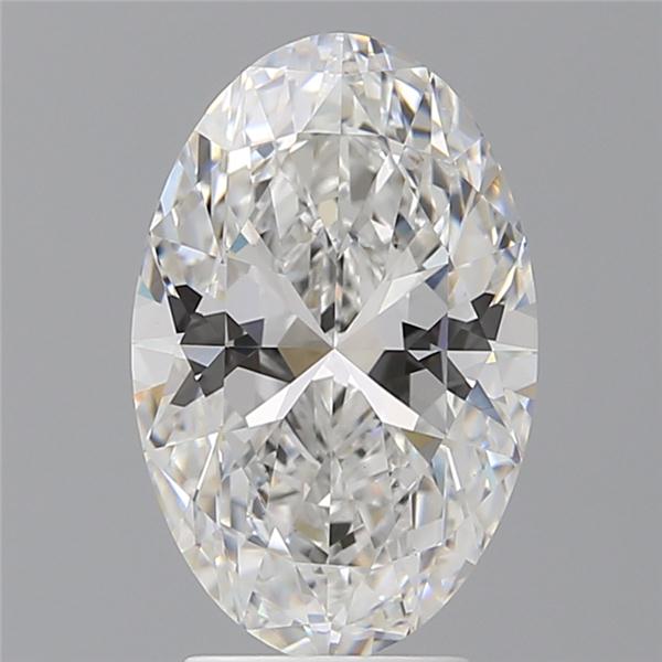 3.59 ct. oval Lab Grown Diamond front image