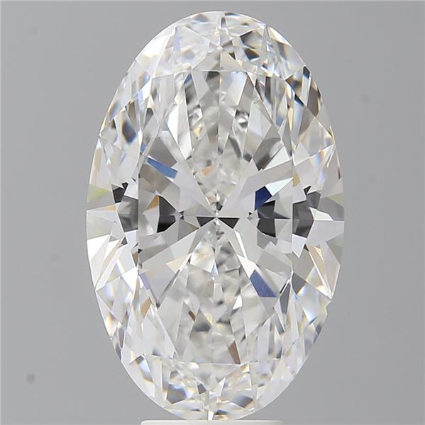 7.59 ct. oval Lab Grown Diamond front image