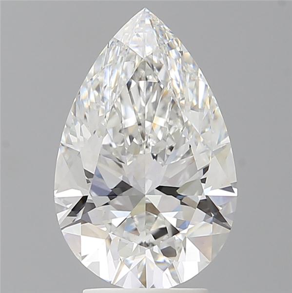 3.60 ct. pear Lab Grown Diamond front image
