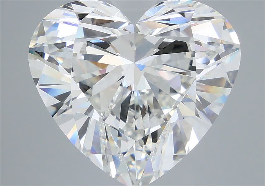 8.06 ct. heart Lab Grown Diamond front image
