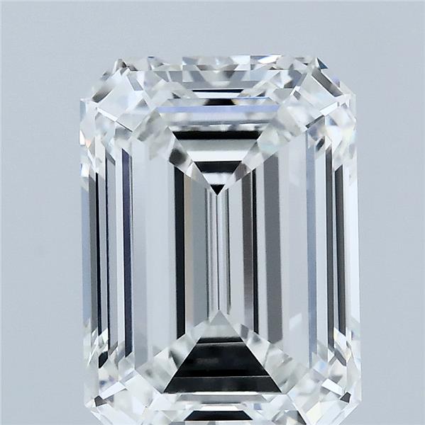4.10 ct. emerald Lab Grown Diamond front image