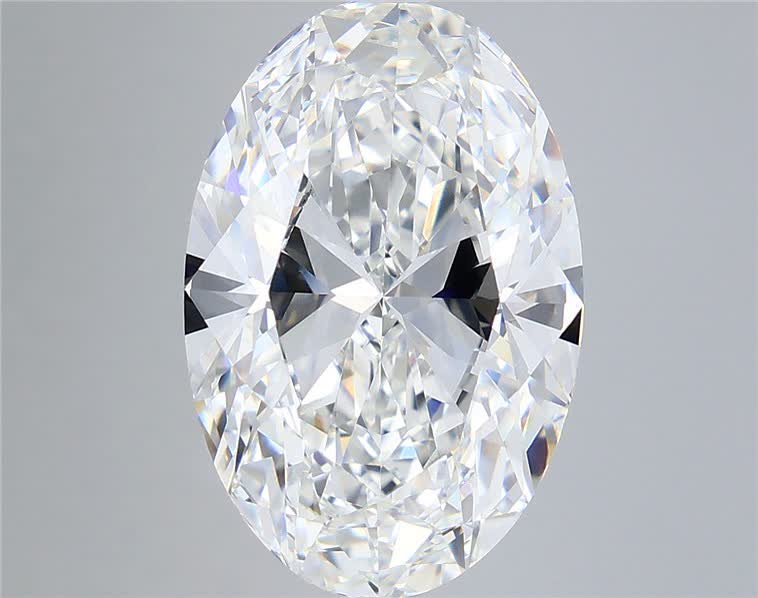 8.03 ct. oval Lab Grown Diamond front image