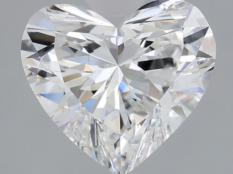 1.55 ct. heart Lab Grown Diamond front image