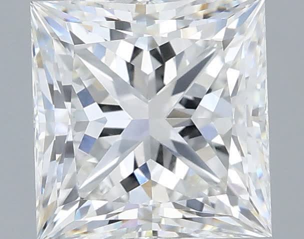 2.05 ct. princess Lab Grown Diamond front image