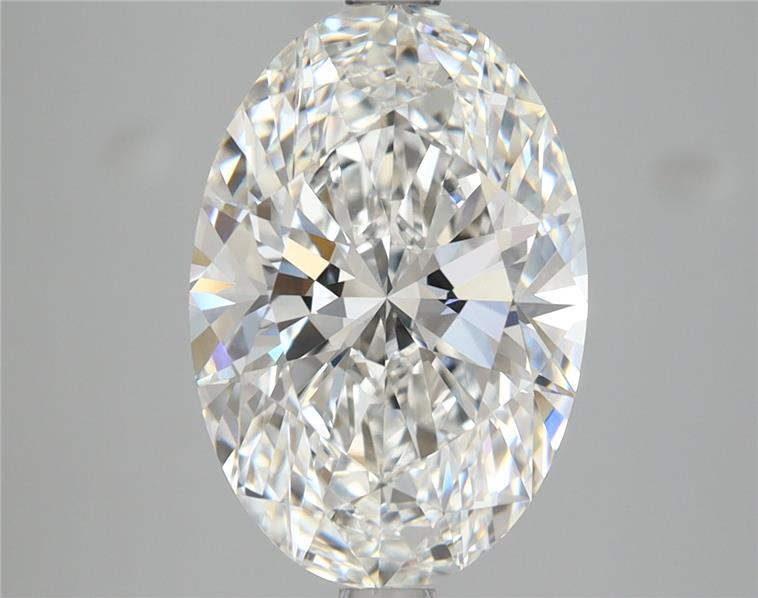 4.08 ct. oval Lab Grown Diamond front image