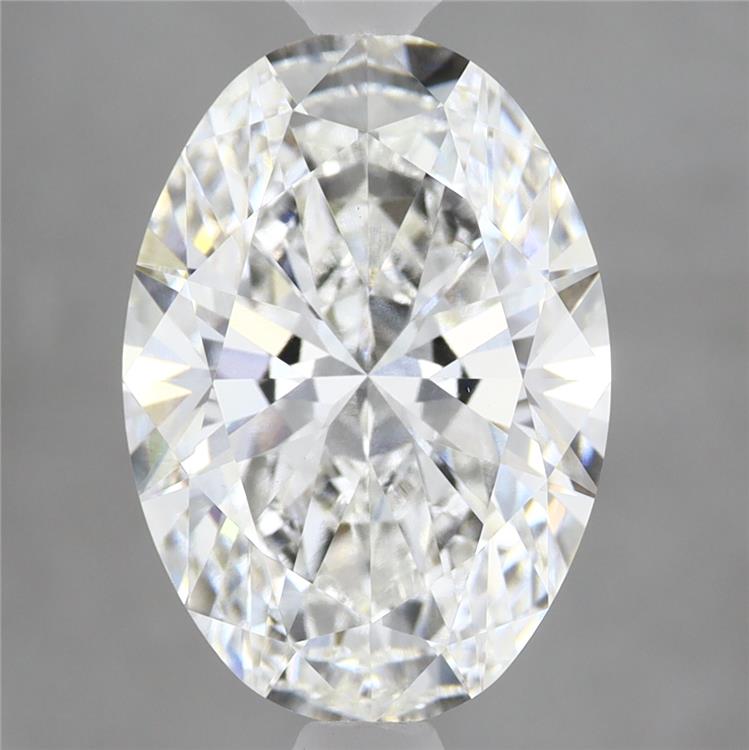 4.50 ct. oval Lab Grown Diamond front image