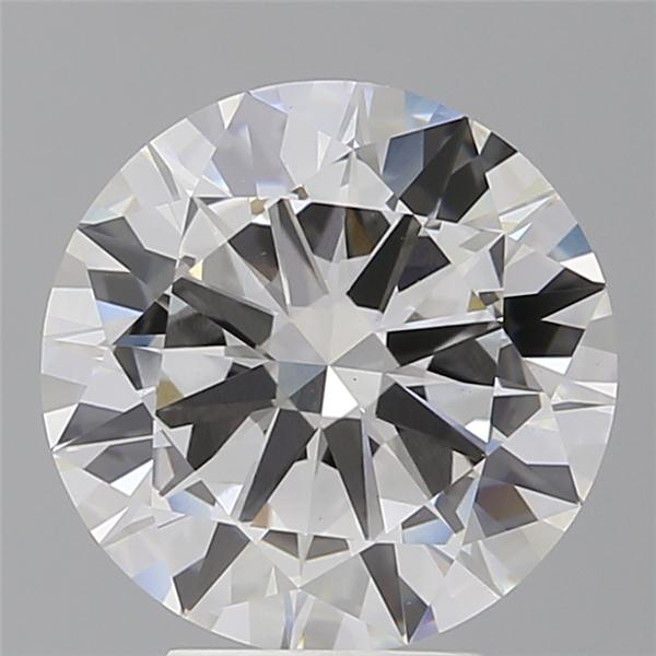 4.45 ct. round Lab Grown Diamond front image