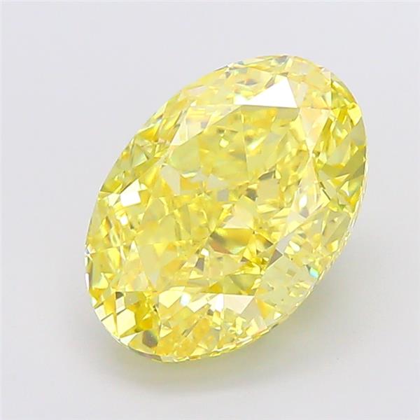 6.11 ct. oval Lab Grown Diamond front image