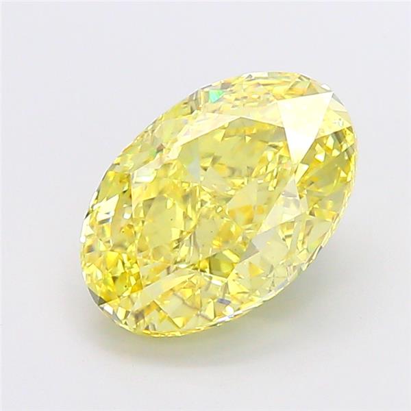 5.07 ct. oval Lab Grown Diamond front image