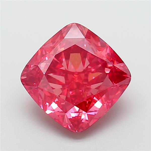 7.04 ct. cushion Lab Grown Diamond front image