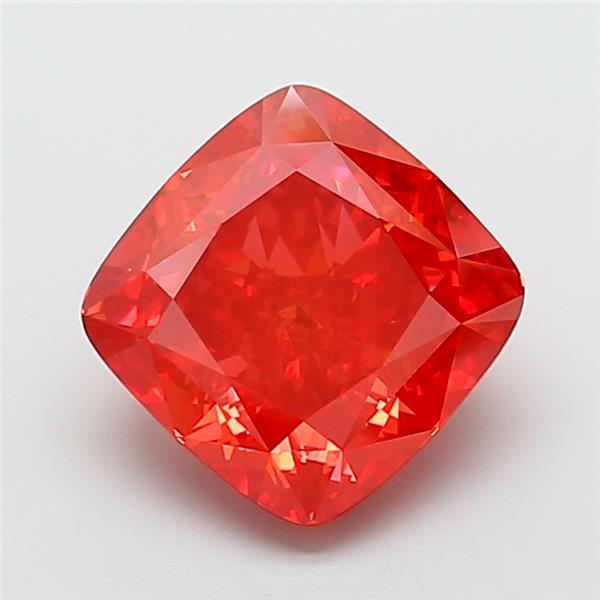 7.08 ct. cushion Lab Grown Diamond front image