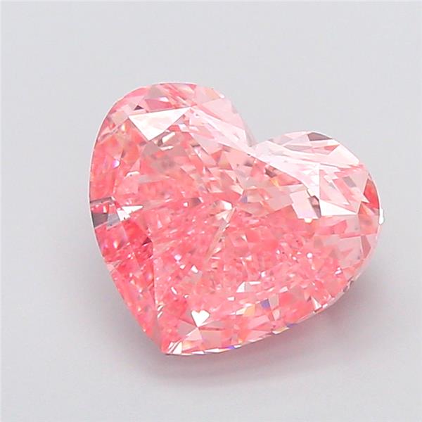 5.02 ct. heart Lab Grown Diamond front image