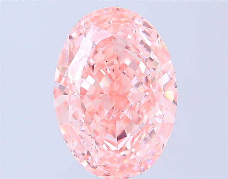 5.01 ct. oval Lab Grown Diamond front image
