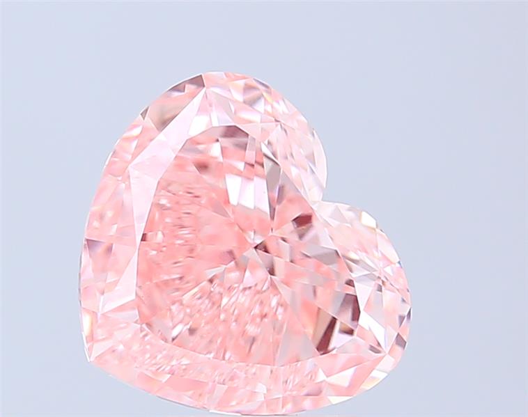 5.02 ct. heart Lab Grown Diamond front image